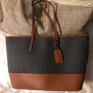 Aldo Grey and Brown Purse
